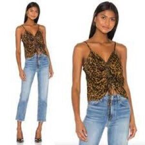 Nation Ltd. Cheetah print tank